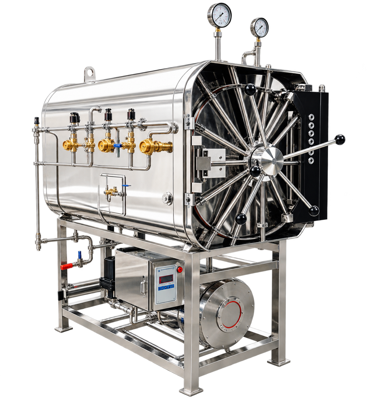 TAI 907 – HORIZONTAL RECTANGULAR HIGH PRESSURE AUTOCLAVE