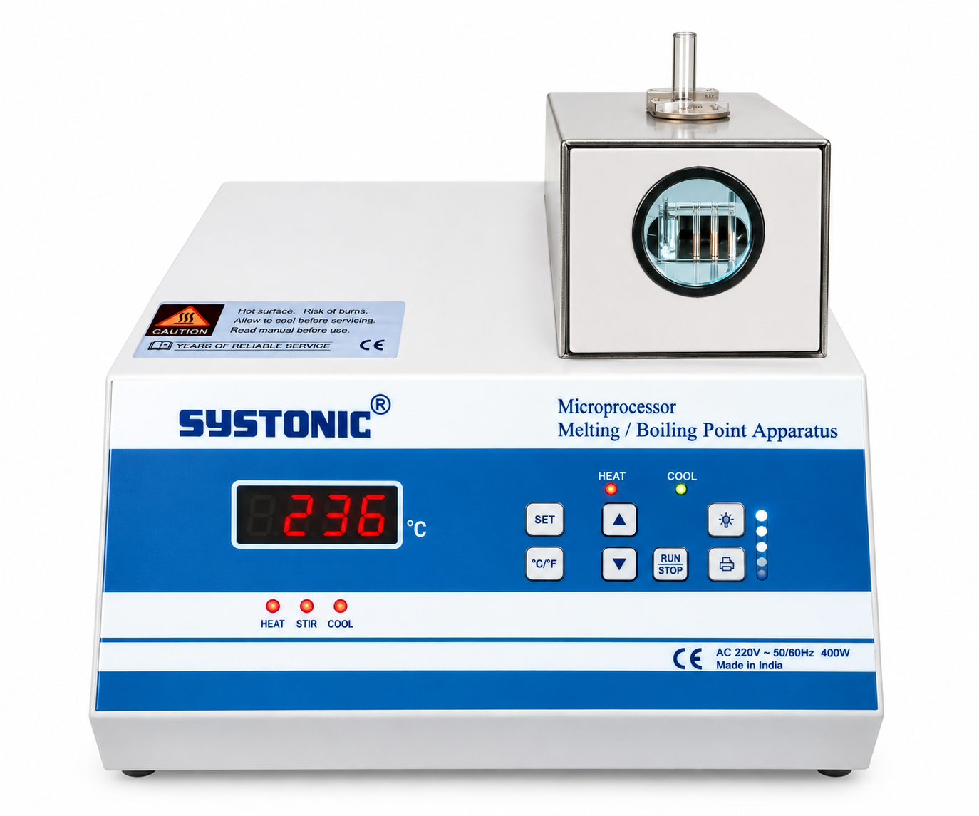 SIPL973 Microprocessor Melting Point Apparatus