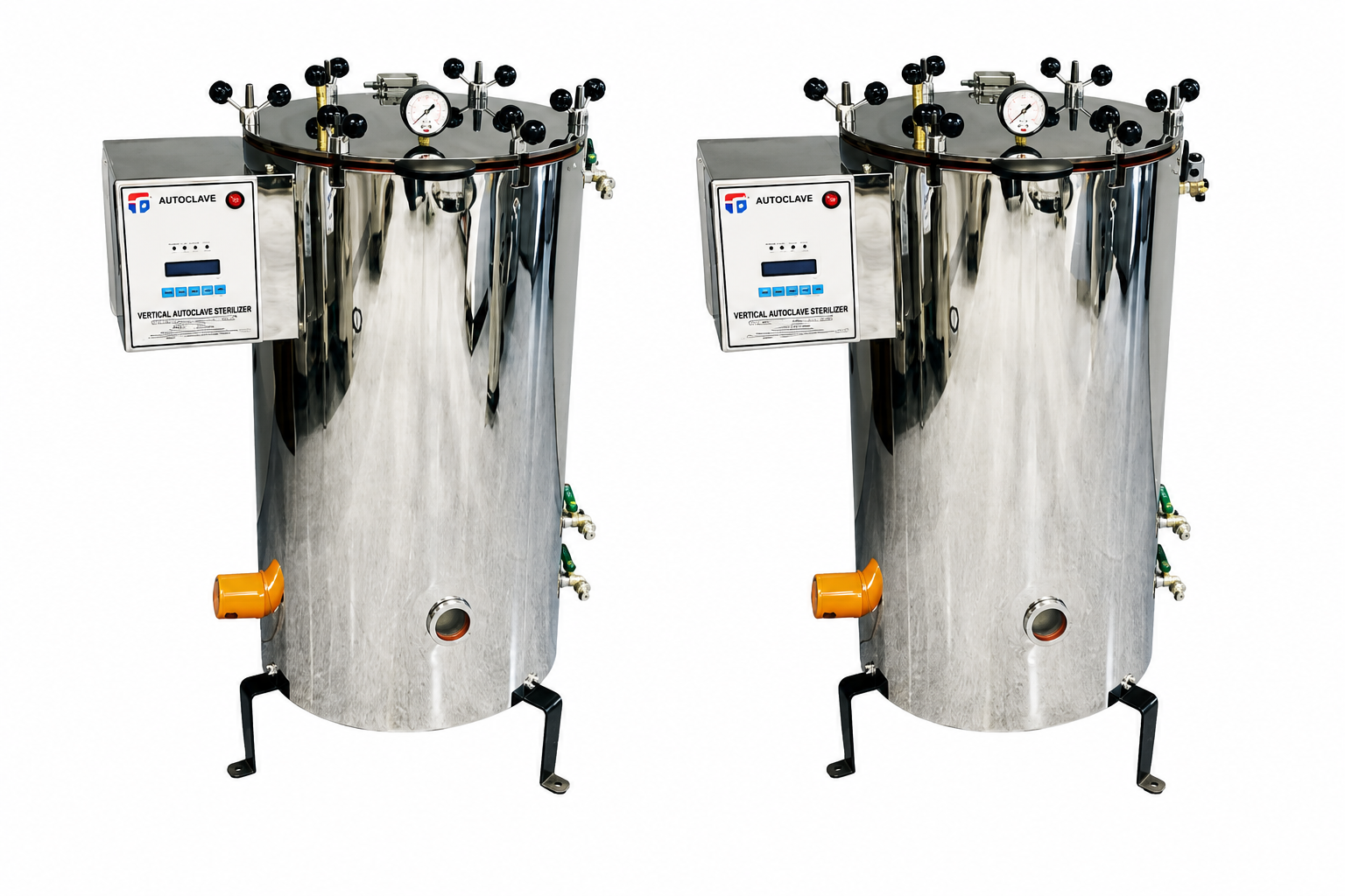 TAI 904 VERTICAL TRIPPLE WALLED WINGNUT AUTOCLAVE