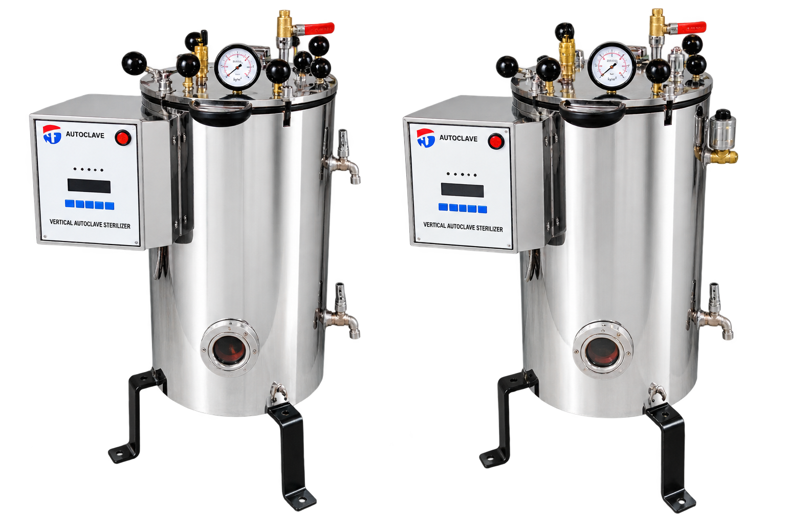 TAI 905 VERTICAL DOUBLED WALLED WINGNUT AUTOCLAVE