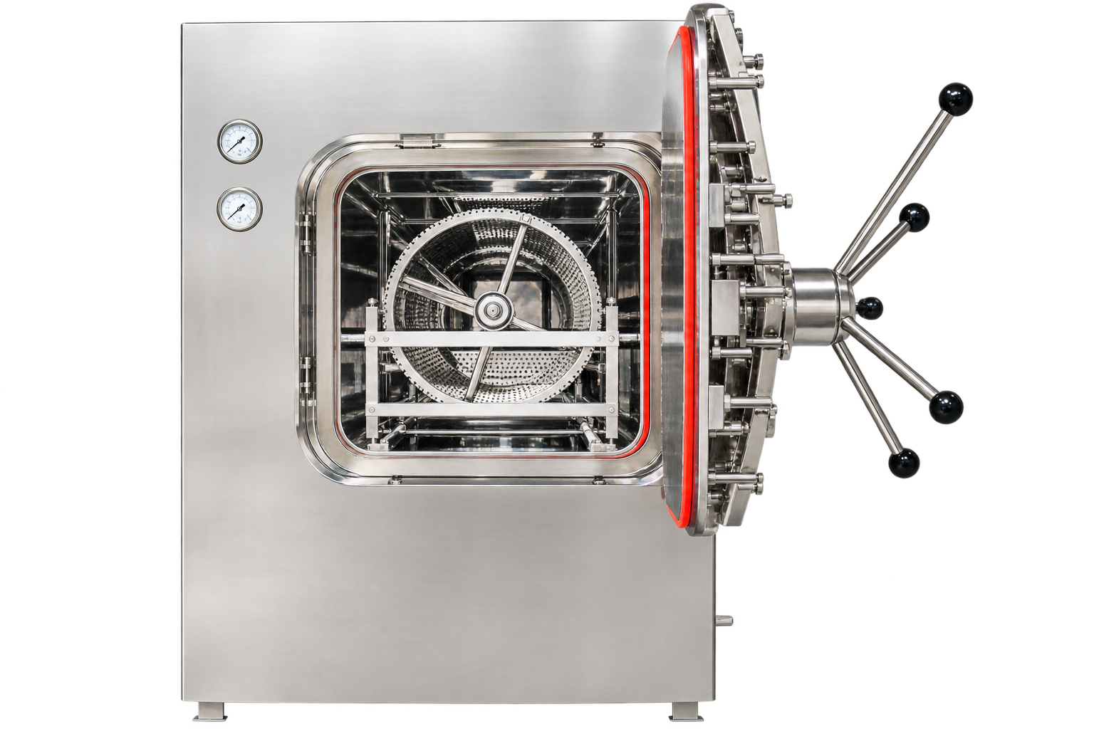 TAI 907 - A – HORIZONTAL RECTANGULAR OUTER SQUARE BODY AUTOCLAVE
